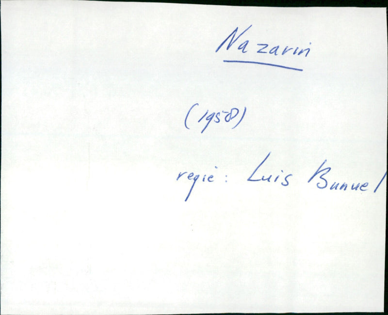 Nazarin - Vintage Photograph