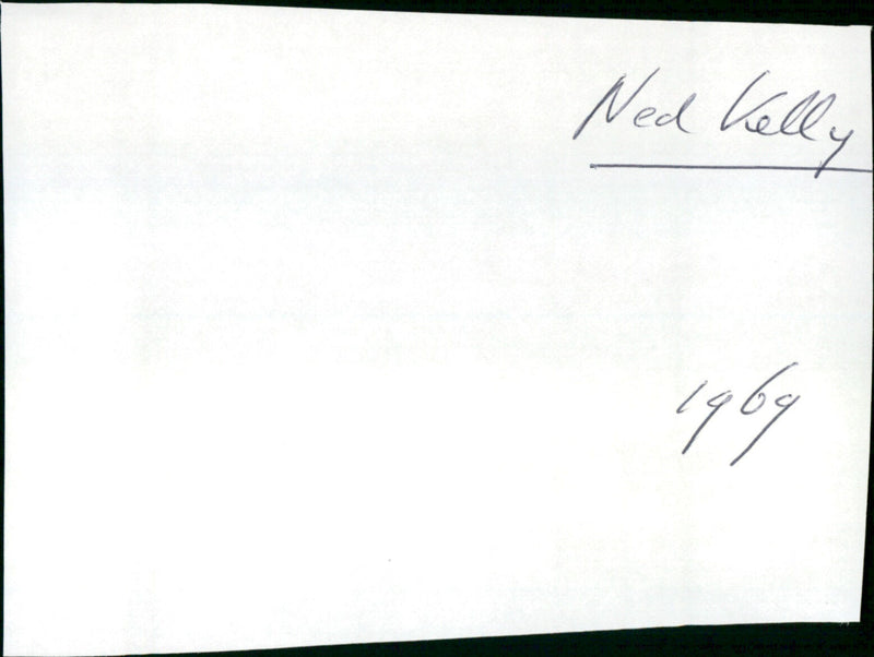 Ned Kelly - Vintage Photograph