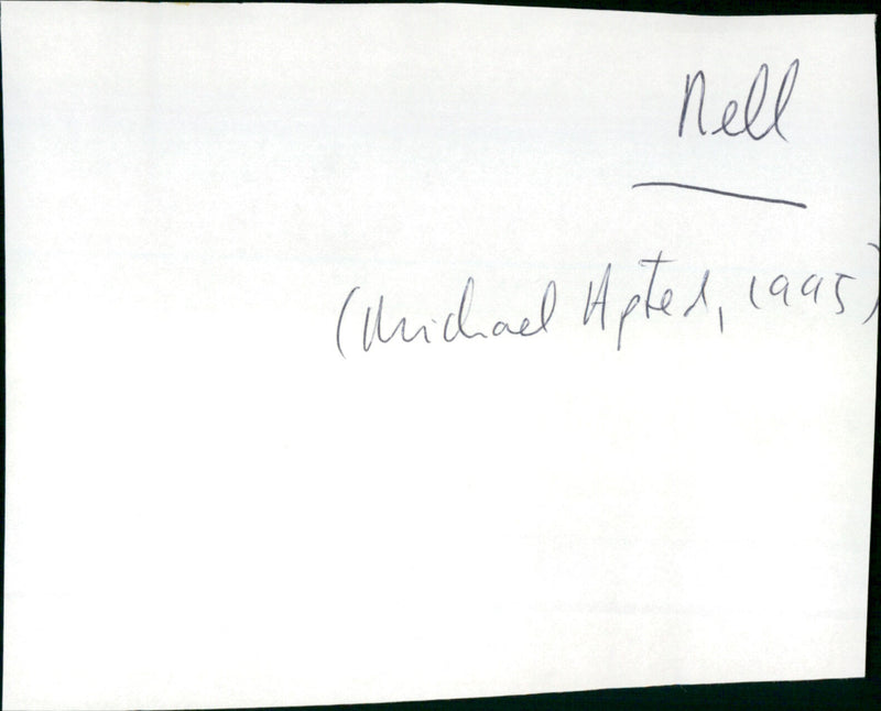 Nell - Vintage Photograph