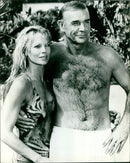Sean Connery and Kim Basinger - Never Say Never Again - Vintage Photograph