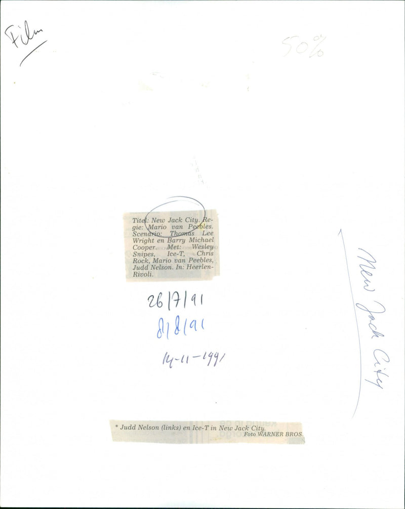 New Jack City - Vintage Photograph