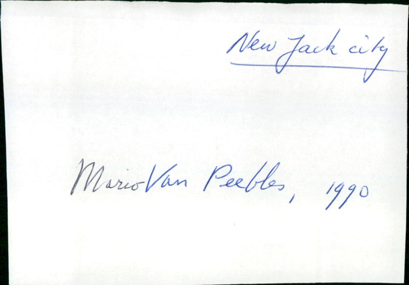 New Jack City - Vintage Photograph