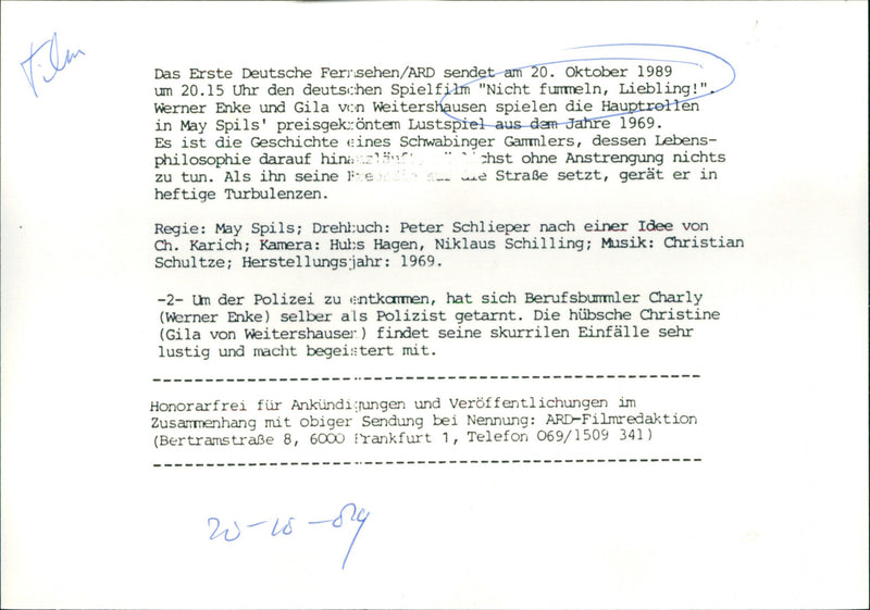 Nicht fummeln, Liebling! - Vintage Photograph