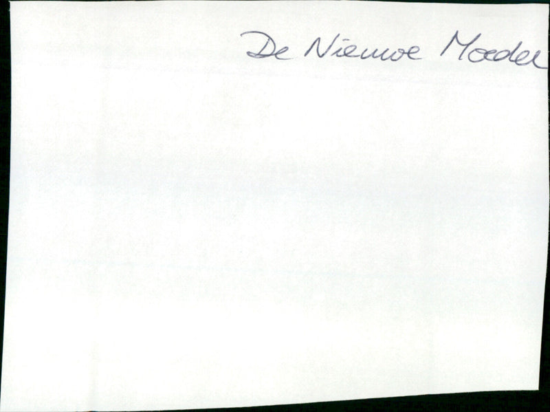 De nieuwe moeder - Vintage Photograph