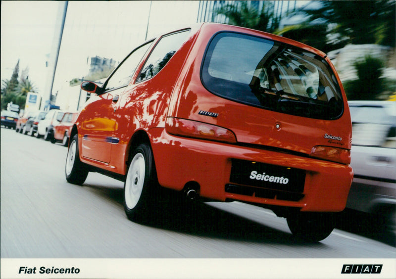 Fiat Seicento - Vintage Photograph