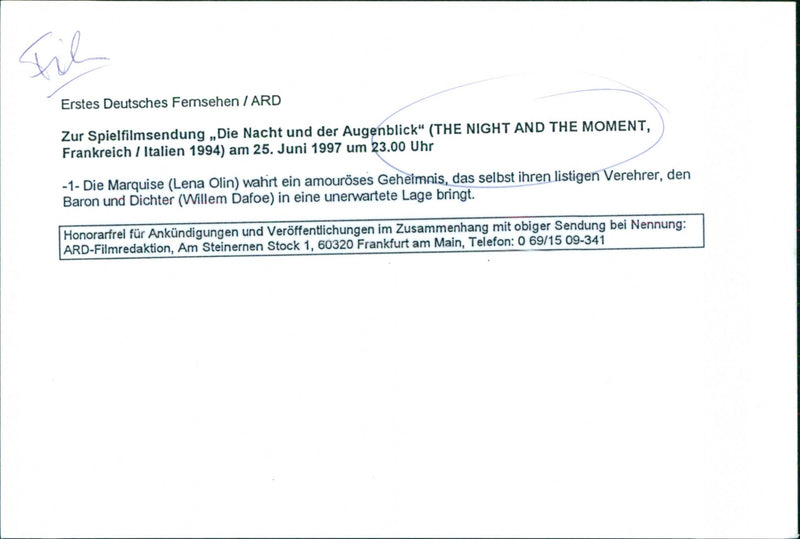 The Night and the Moment - Vintage Photograph