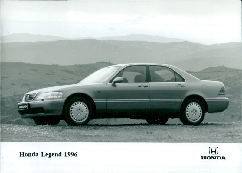 Honda Legend - Vintage Photograph