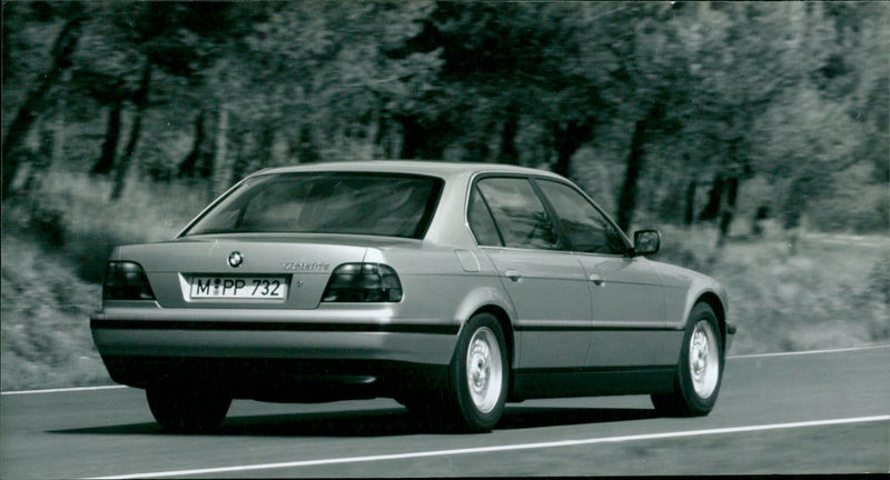 BMW car - Vintage Photograph