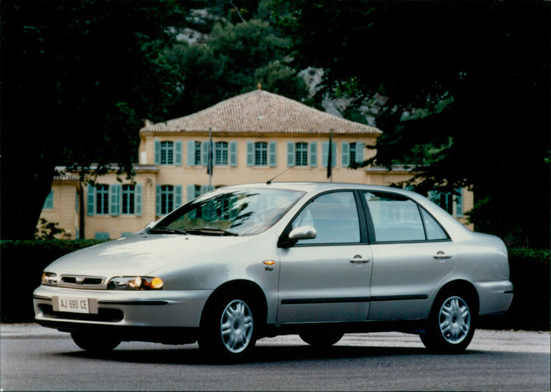 Fiat car - Vintage Photograph