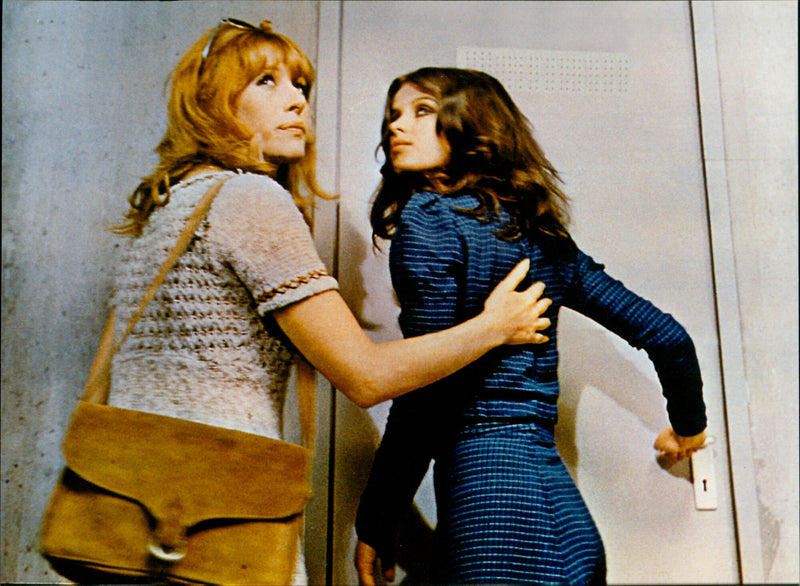 Sylvia Kekule and Uschi Obermaier - Rote Sonne - Vintage Photograph