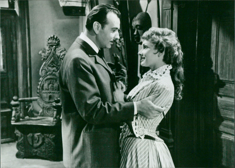 Bernhard Wicki and Ruth Leuwerik - Rosen im Herbst - Vintage Photograph