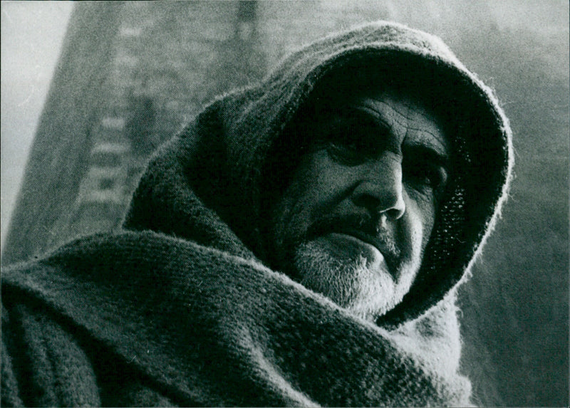 Sean Connery as William of Baskerville - Vintage Photograph