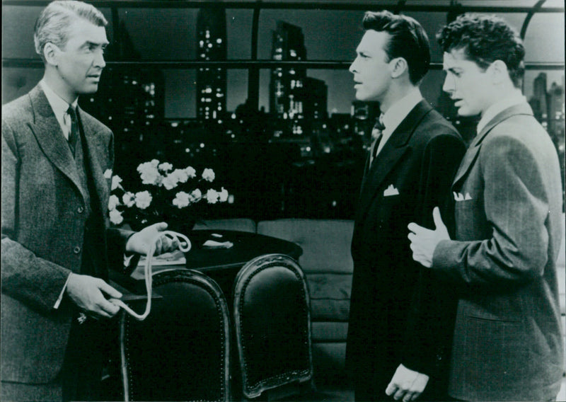 James Stewart, John Dall and Farley Granger - Rope - Vintage Photograph