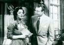 Kathryn Grayson and Red Skelton - Lovely to Look At - Vintage Photograph