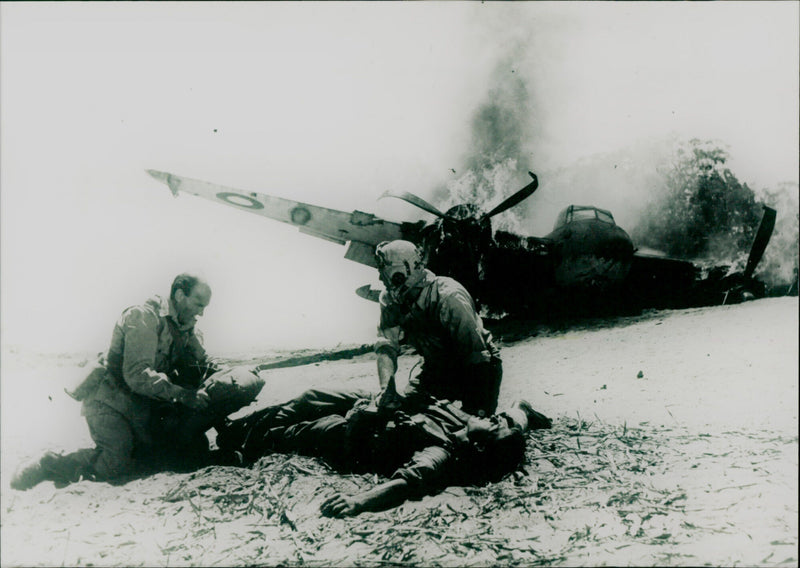 The Purple Plain - Vintage Photograph