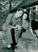 Jennifer Jones and Joseph Cotton - Love Letters - Vintage Photograph