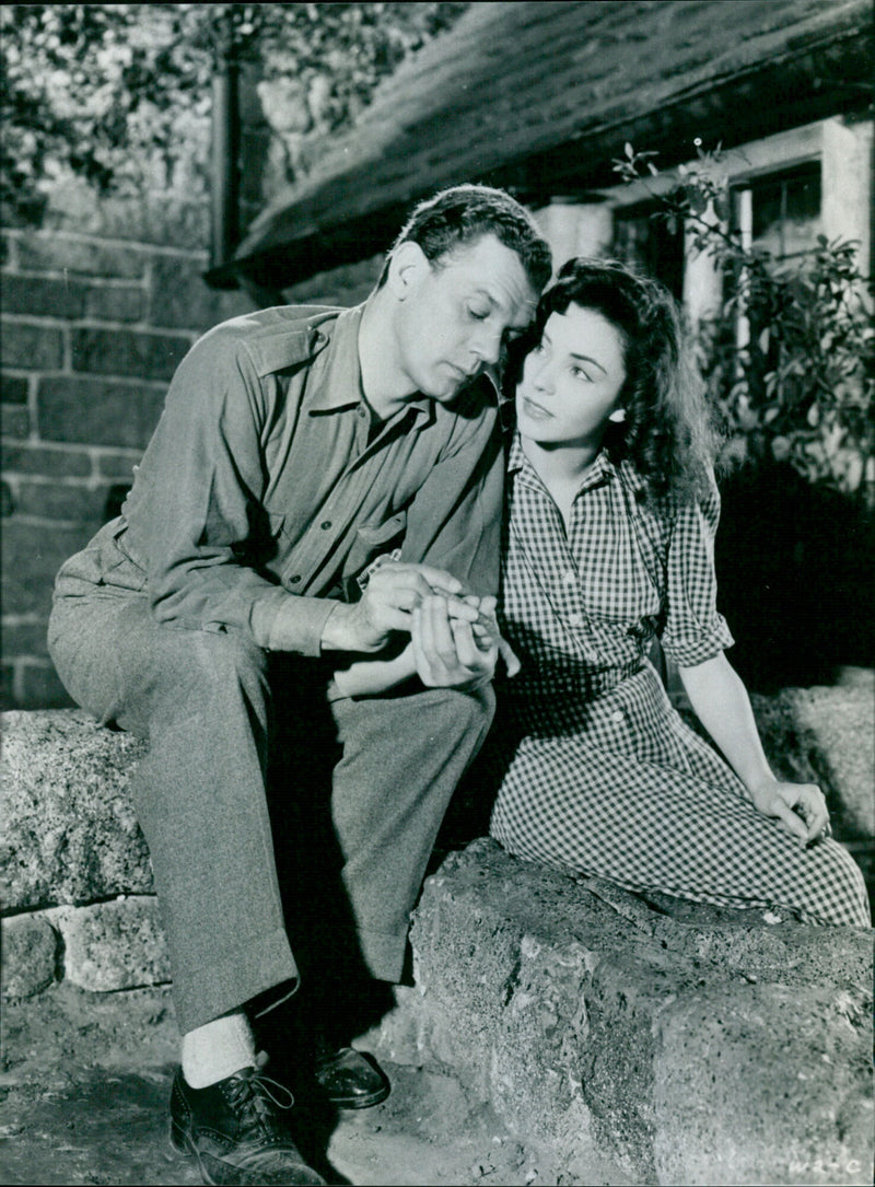 Jennifer Jones and Joseph Cotton - Love Letters - Vintage Photograph