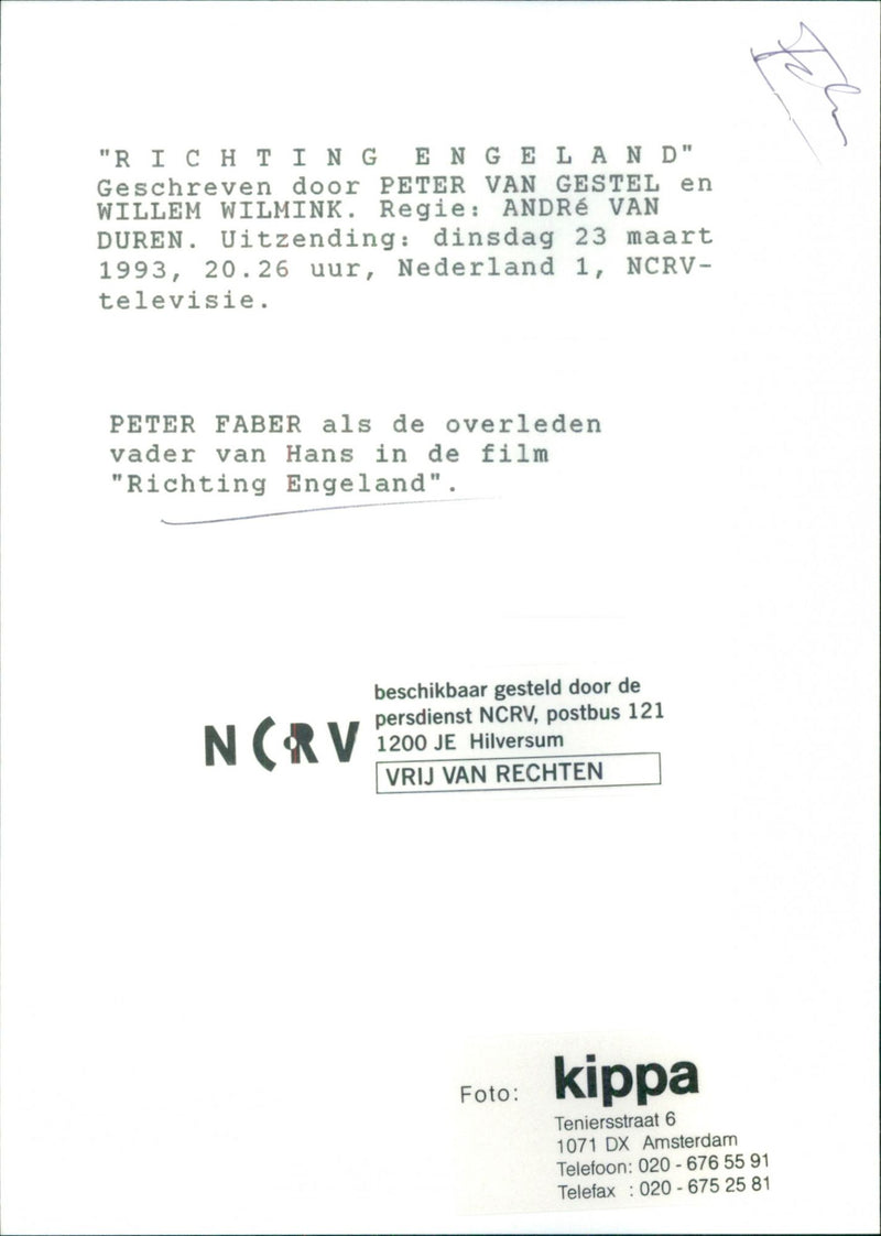 Peter Faber - Richting Engeland - Vintage Photograph