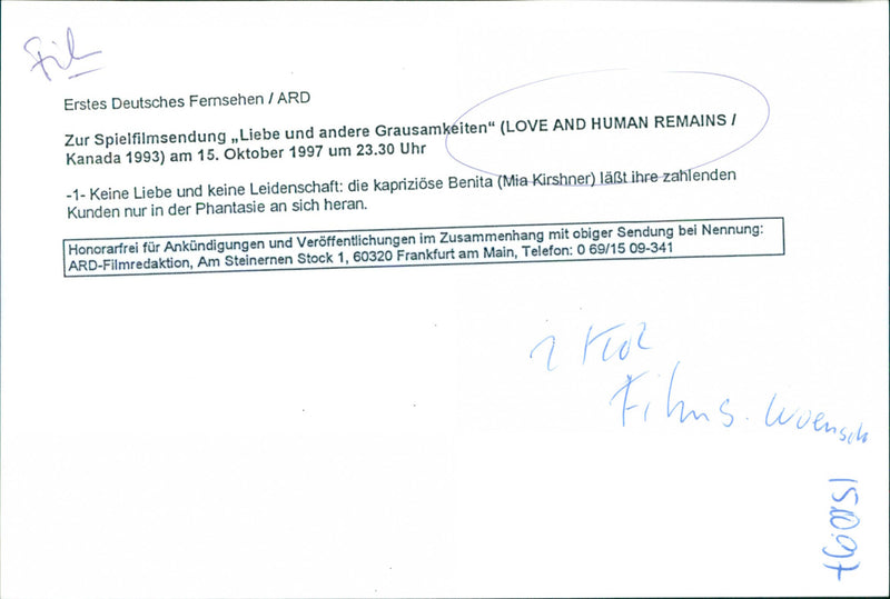 Love and Human Remains - Vintage Photograph