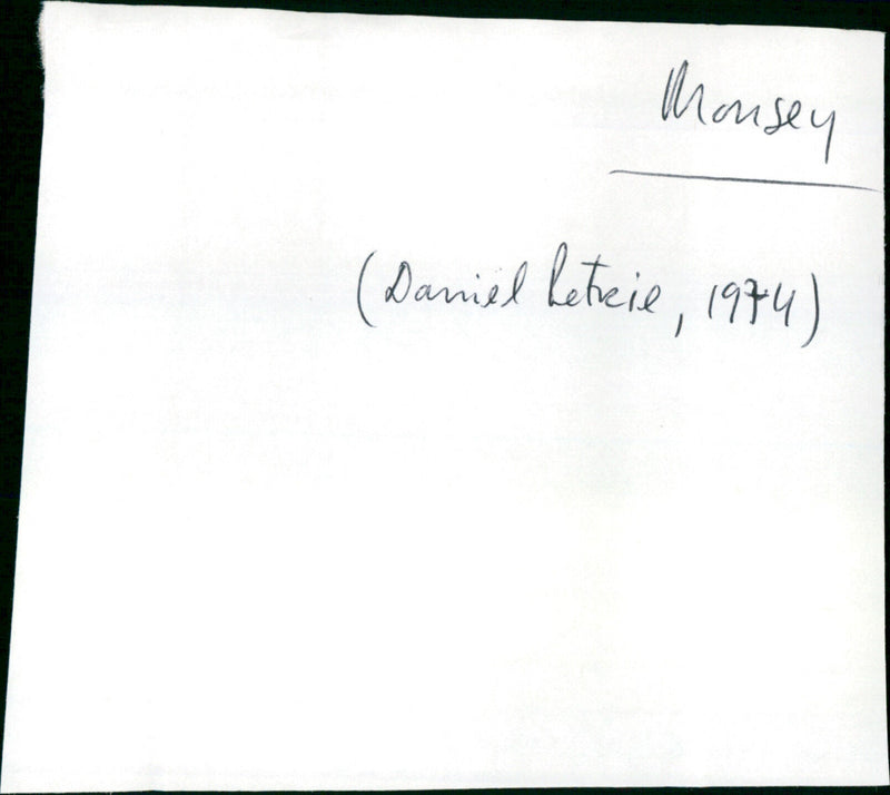 Mousey - Vintage Photograph