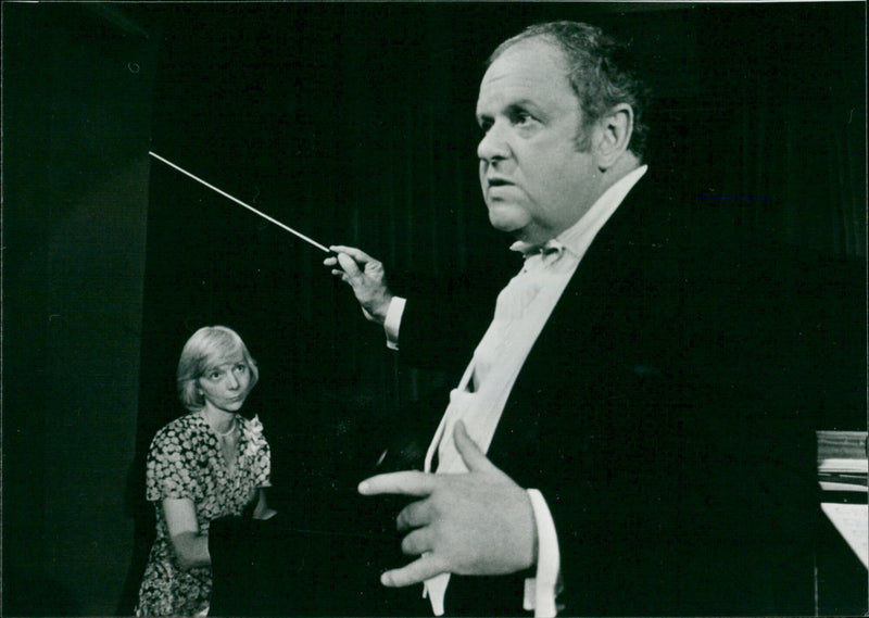 Jack Weston and Anna Massey - Mr Botibol's First Love - Vintage Photograph