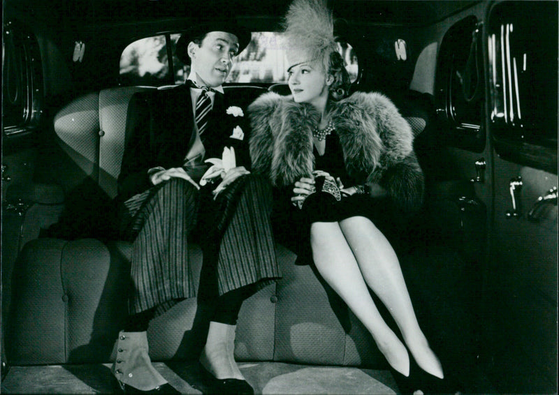 James Stewart and Jean Arthur - Mr. Smith Goes to Washington - Vintage Photograph