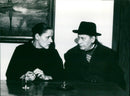 Zouc and Pierre Dux - Monsieur Abel - Vintage Photograph