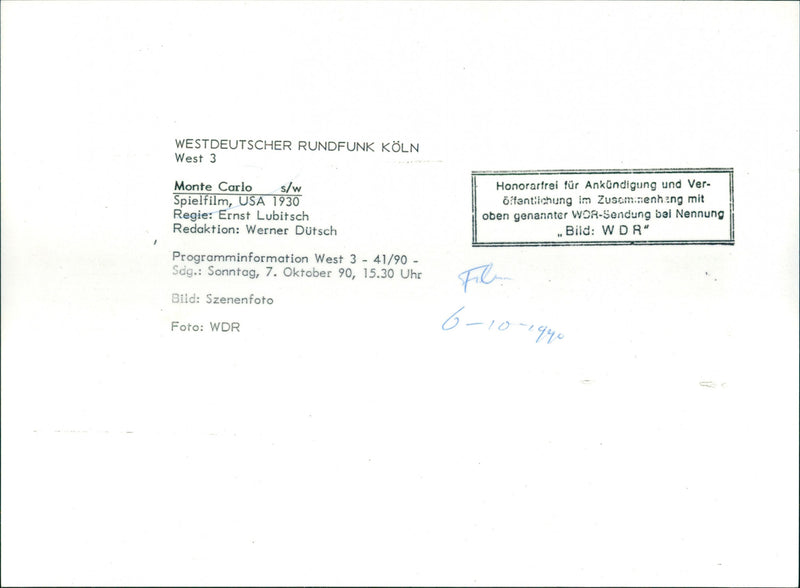 Monte Carlo - Vintage Photograph