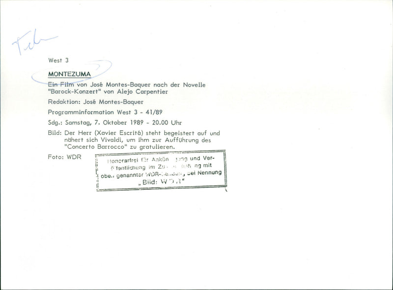 Montezuma - Vintage Photograph