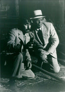 Richard Widmark and Lee Hazlewood - The Moonshine War - Vintage Photograph