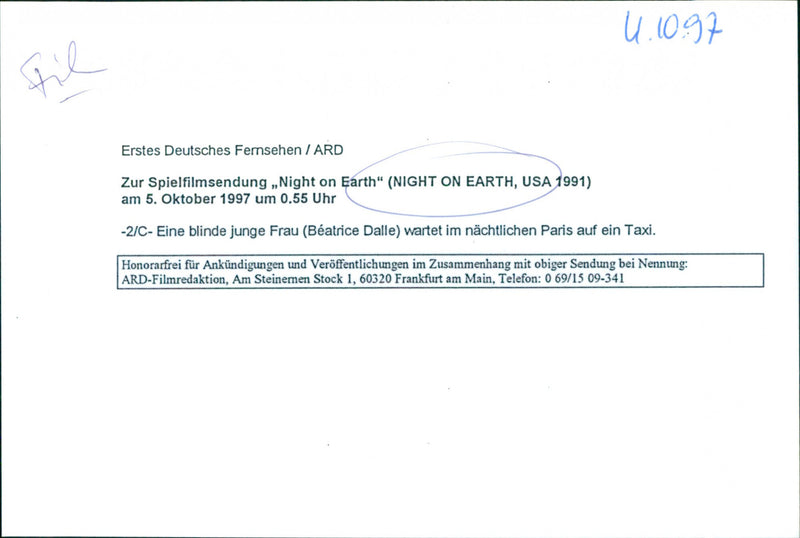 Night on earth - Vintage Photograph