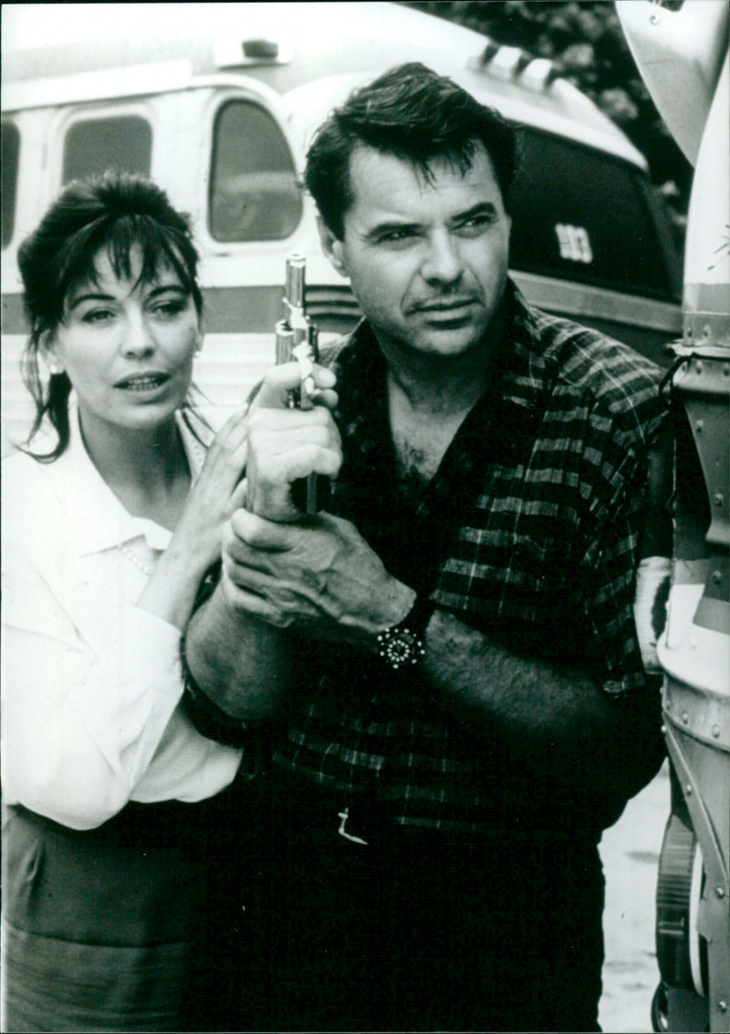 Night Walk ( Schrecken in der Nacht) - Vintage Photograph