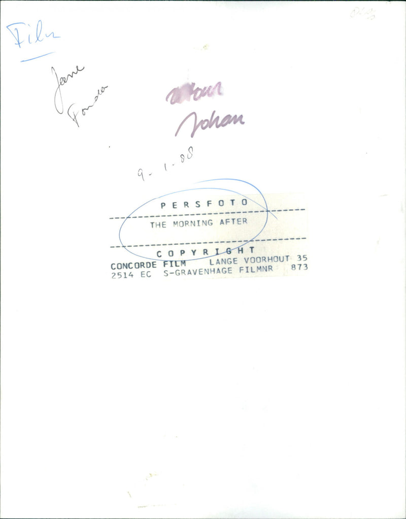 Jane Fonda - Vintage Photograph