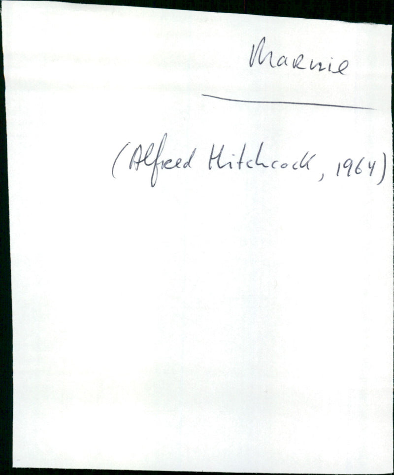 Marnie - Vintage Photograph