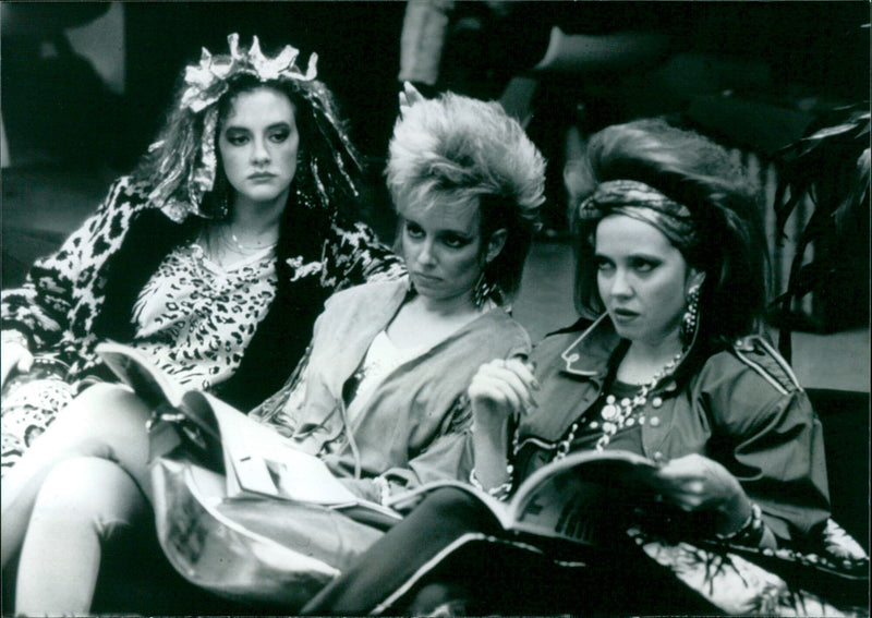 Joan Cusack, Ellen Foley and O-Lan Jones - Married to the Mob - Vintage Photograph