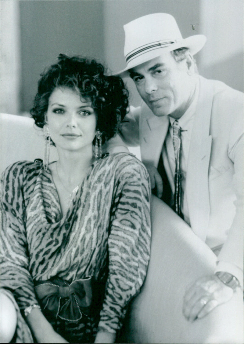 Michelle Pfeiffer and Matthew Modine - Married to the Mob - Vintage Photograph