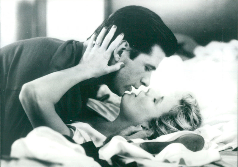 Alec Baldwin and Kim Basinger - The Marrying Man - Vintage Photograph
