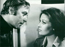 Michael Caine and Maureen Kerwin - The Marseille Contract - Vintage Photograph