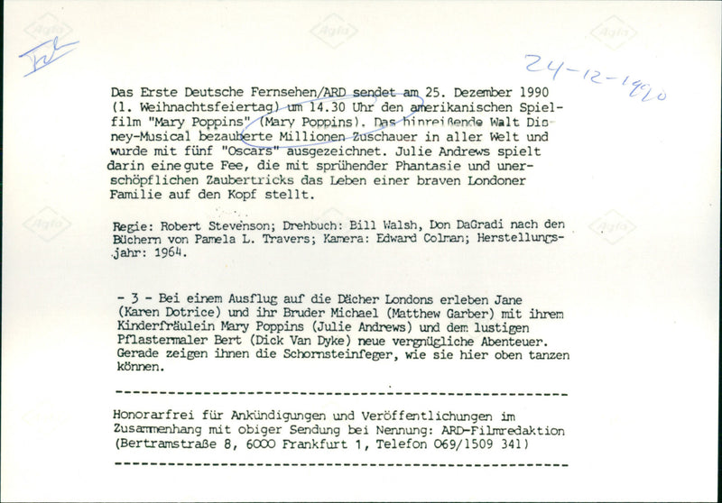 Marry Poppins - Vintage Photograph