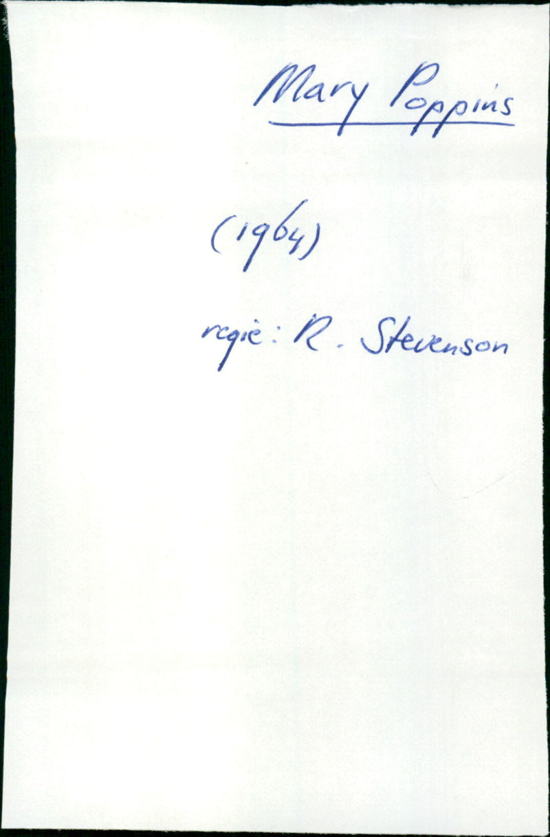 Mary Poppins - Vintage Photograph