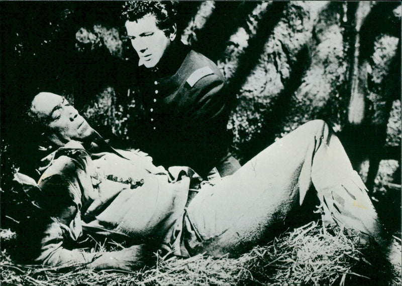 Anthony Quinn and Rock Hudson - Seminole - Vintage Photograph