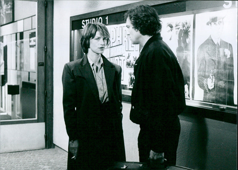 Charlotte Rampling and Derek de Lint - Mascara - Vintage Photograph