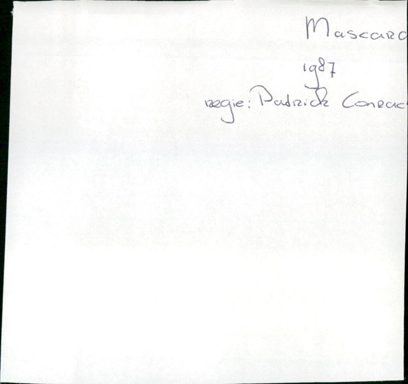 Mascara - Vintage Photograph