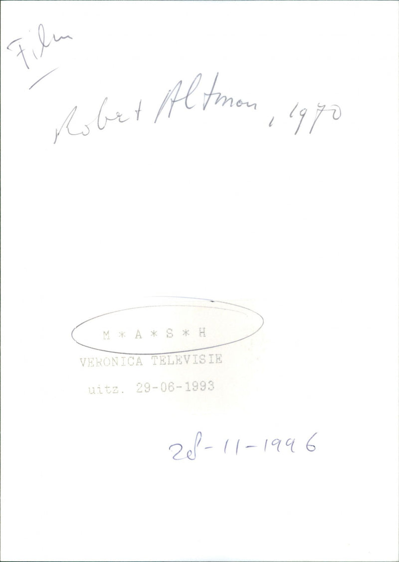 M*A*S*H - Vintage Photograph