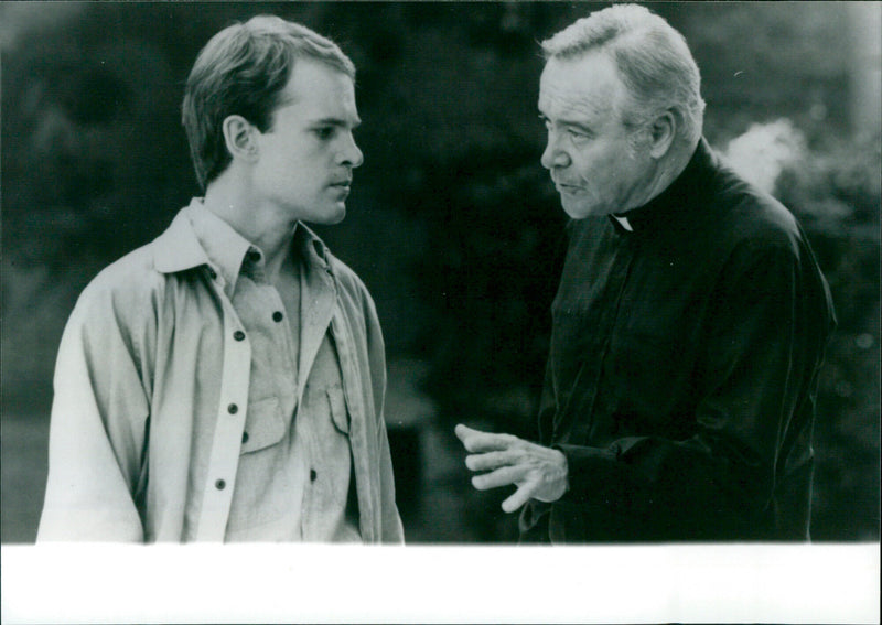 Jack Lemmon and Zeljko Ivanek - Mass Apeal - Vintage Photograph