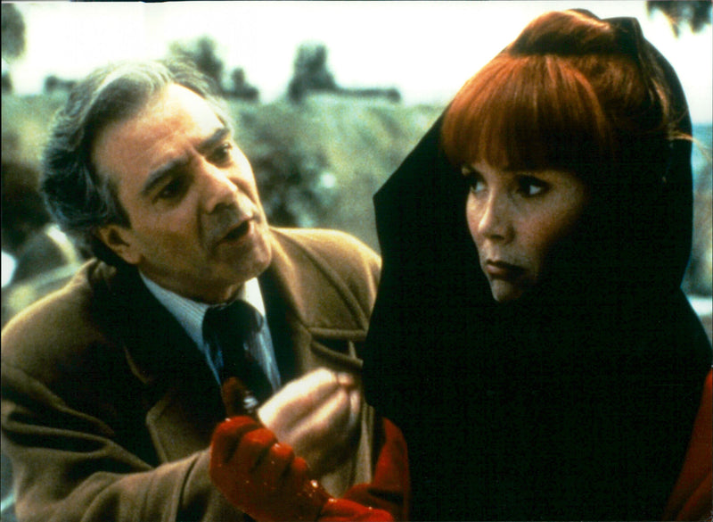 Sabine Azèma and Pierre Arditi - No Smoking - Vintage Photograph