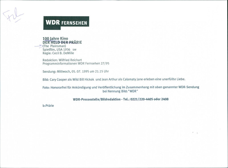 Cary Cooper and Jean Arthur - The Plainsman - Vintage Photograph