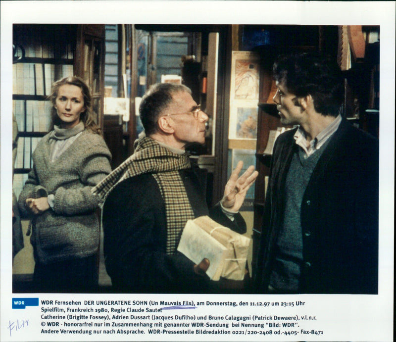 A Bad Son (Un Mauvais Fils) - Vintage Photograph