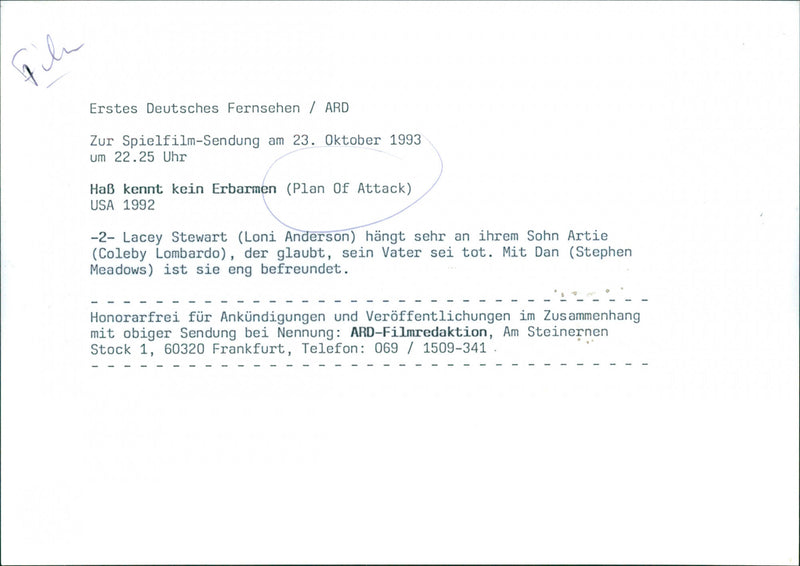 Loni Anderson, Coleby Lombardo and Stephen Meadows - Plan of Attack - Vintage Photograph