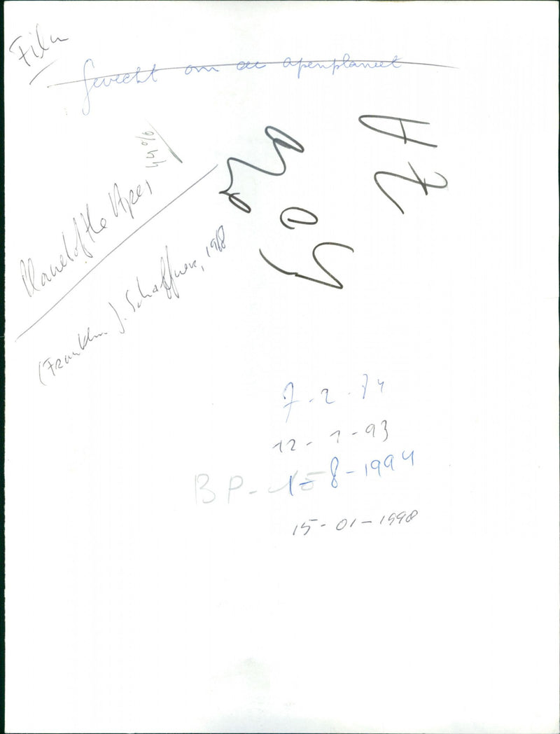 Planet of the Apes - Vintage Photograph